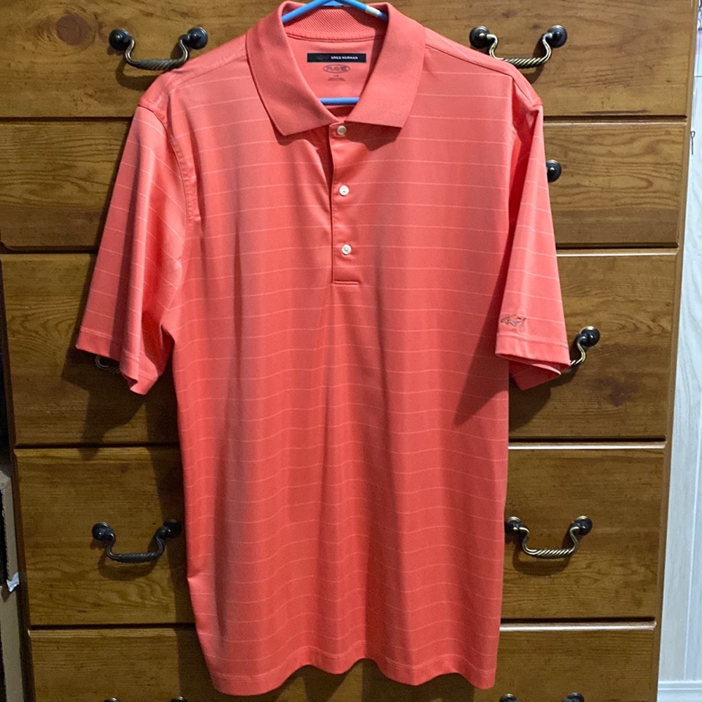 Greg Norman Golf Polo Shirt Mens L Large